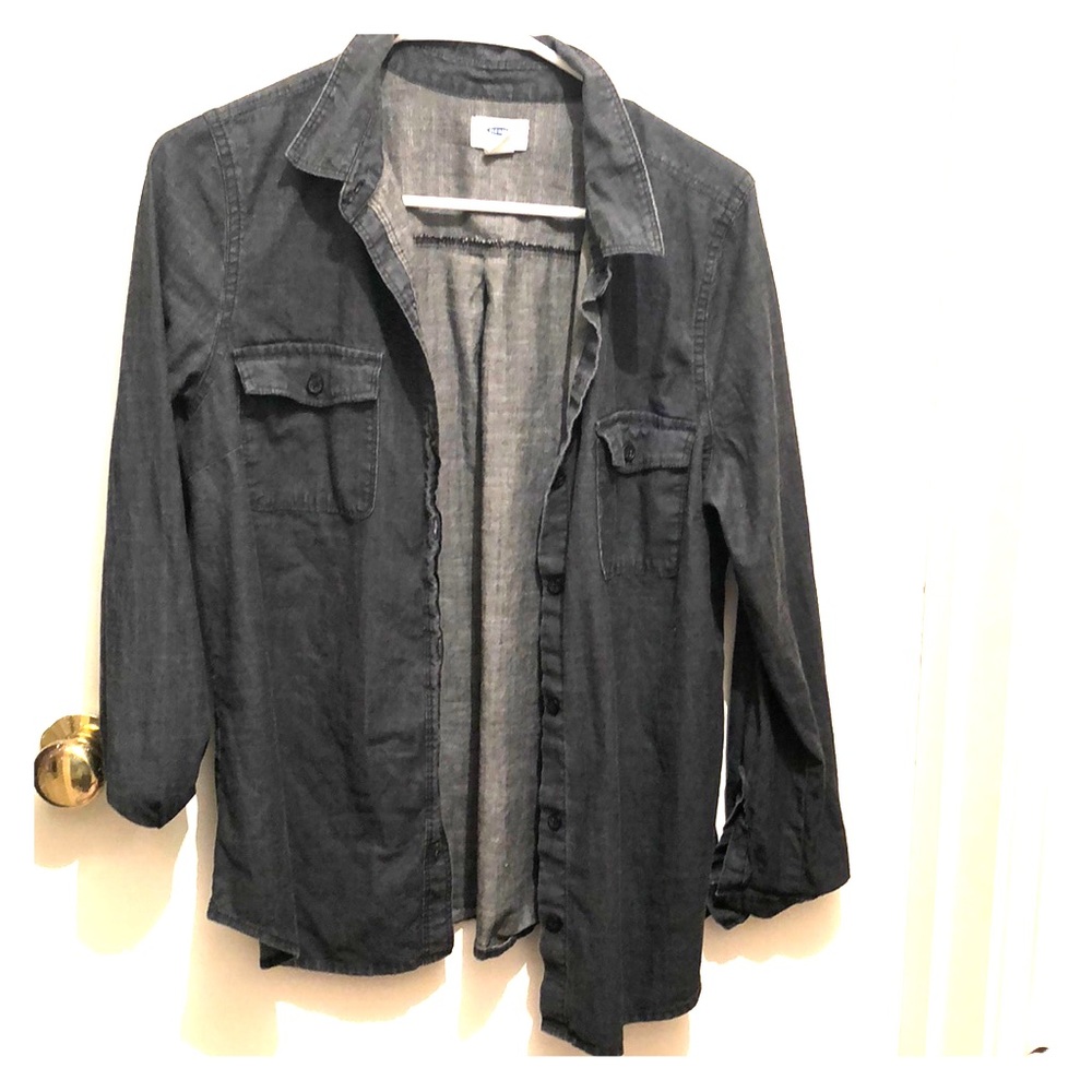 Dark grey blouse